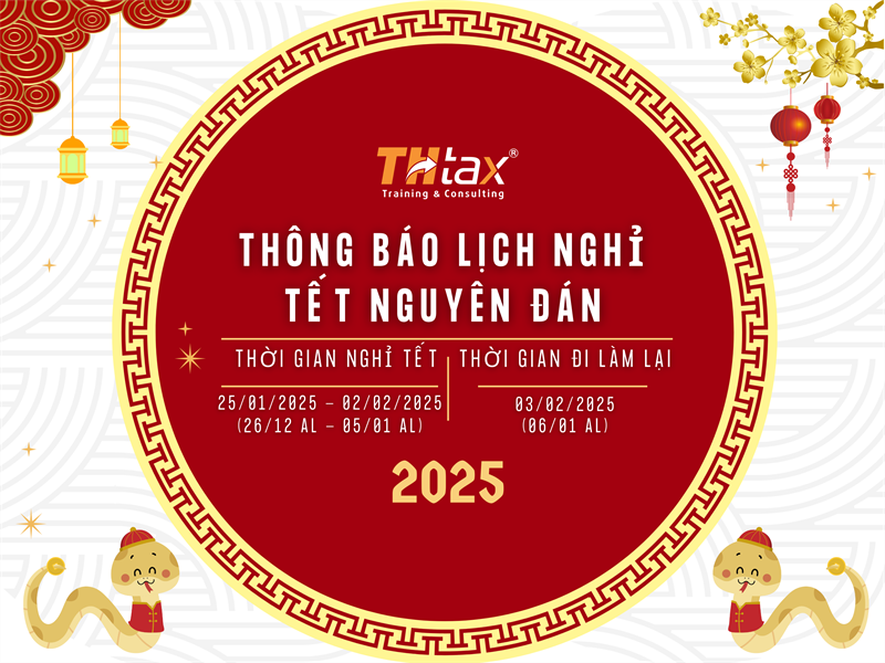 🌸 THÔNG BÁO LỊCH NGHỈ TẾT NGUYÊN ĐÁN 2025 🌸