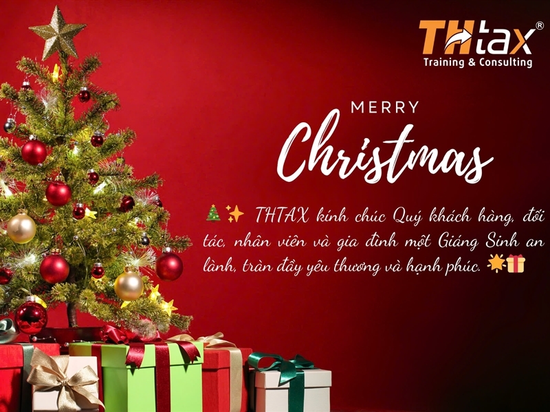 🎄 THTAX – Mùa Giáng Sinh Vui Vẻ và Ấm Áp! 🎄