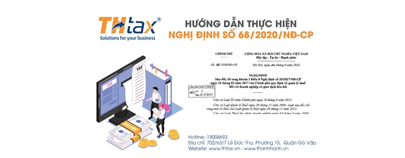 Hướng dẫn thực hiện Nghị định số 68/2020/NĐ-CP