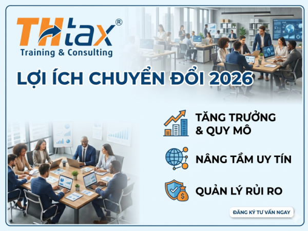 Tổng hợp lợi ích cốt lõi khi Hộ kinh doanh chuyển đổi lên Doanh nghiệp năm 2026